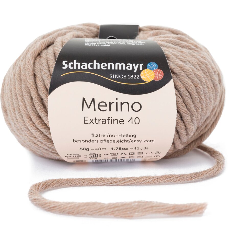 Fire de tricotat si de crosetat gros Merino Extrafine 40 - Masina cusut ...
