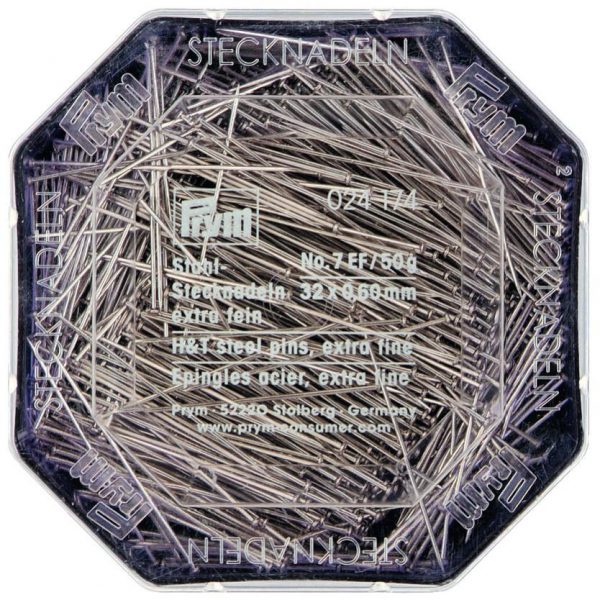 Bolduri otel 7 EF , culoare argintie, 0,60 x 32 mm, 50 g