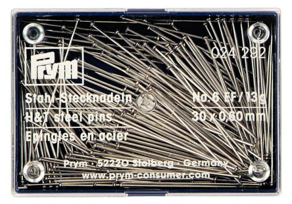 Bolduri otel 6 EF , culoare argintie, 0,60 x 30 mm, 200 buc