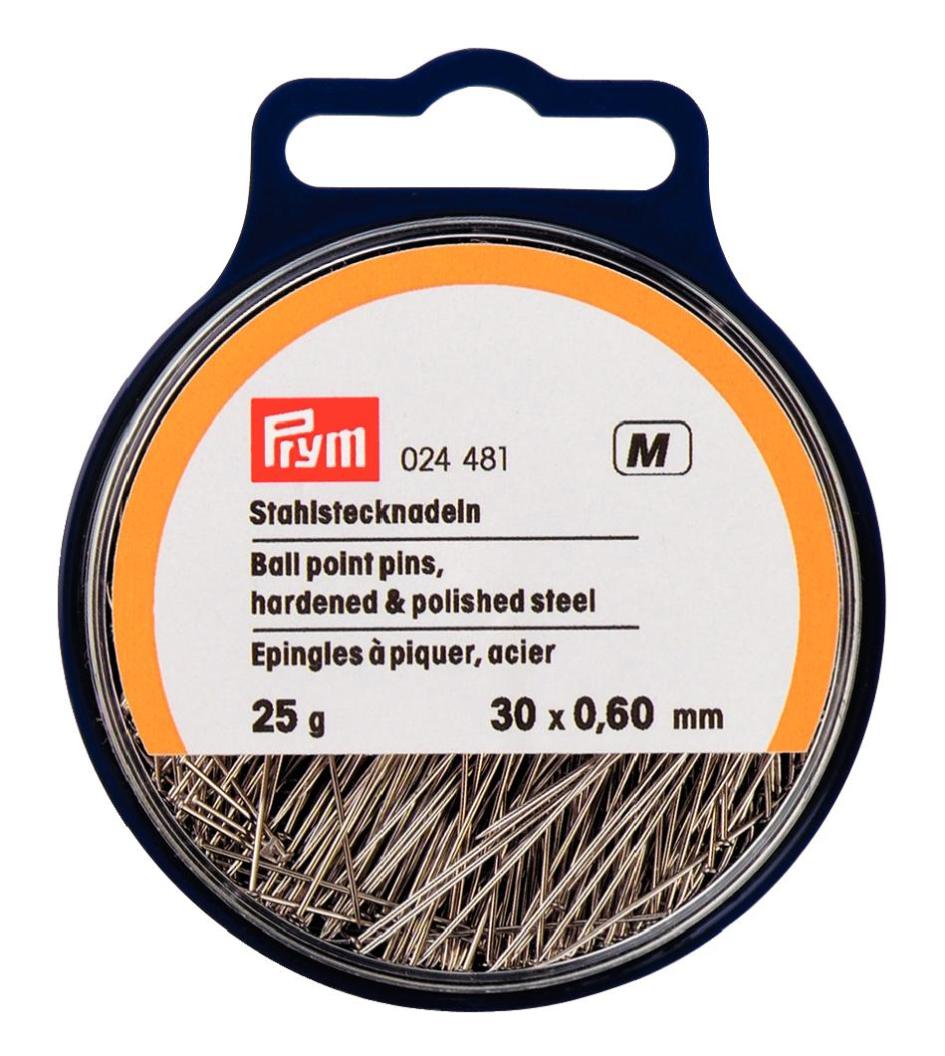 Bolduri otel, culoare argintie, 0,60 x 30 mm, varf bila