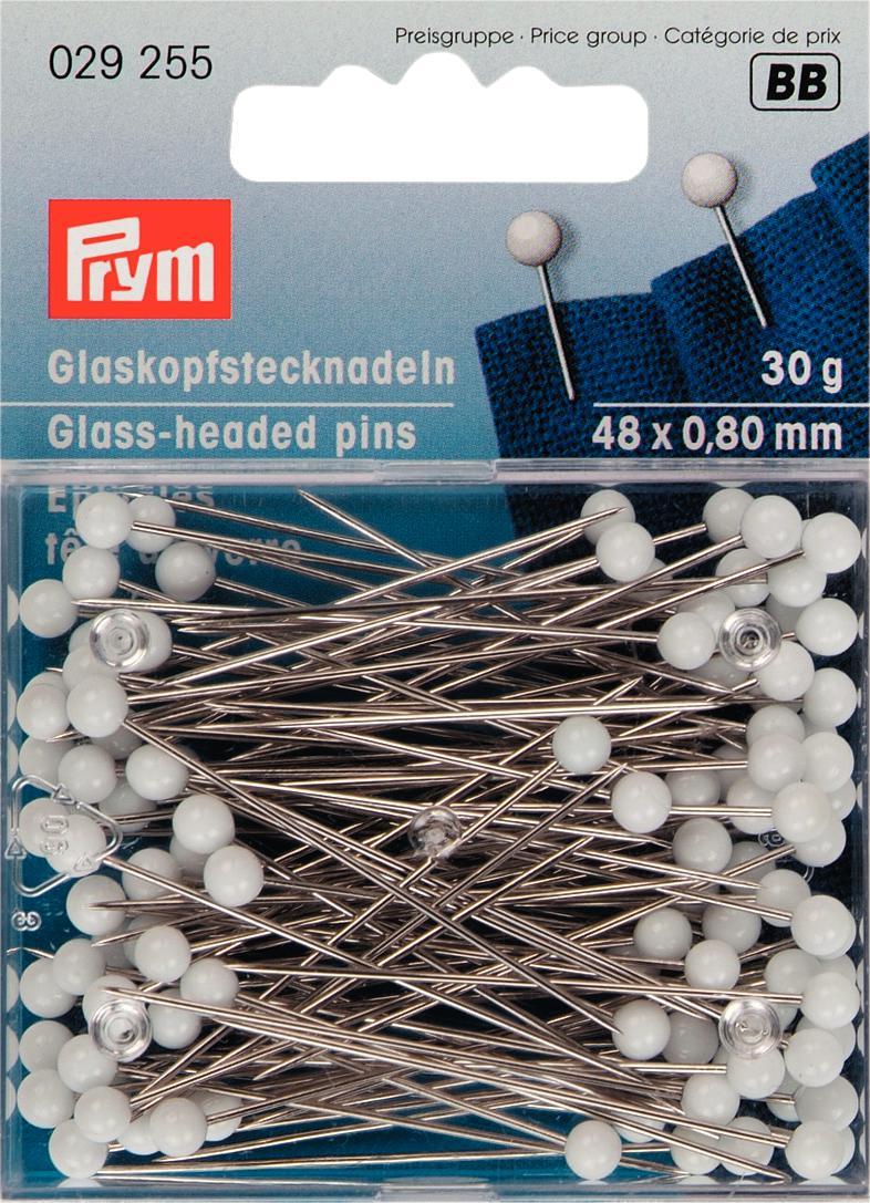 Ace gamalie, cap sticla, no.2/0, 0,80 x 48 mm, cap alb, 30 g