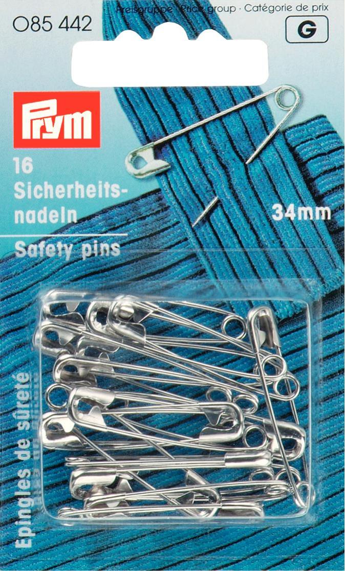 Ace siguranta, no. 1, argintii, 34 mm, 16 buc