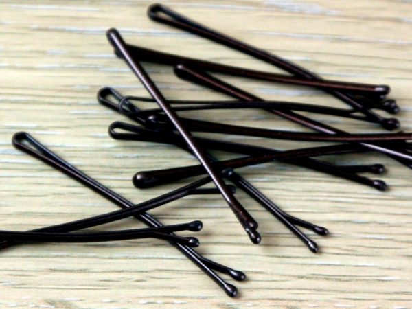 Agrafe par 5 cm, maro