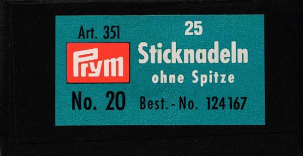 Ace broderie, tapiterie,varf  bont, no.20, 1,00 x 43 mm