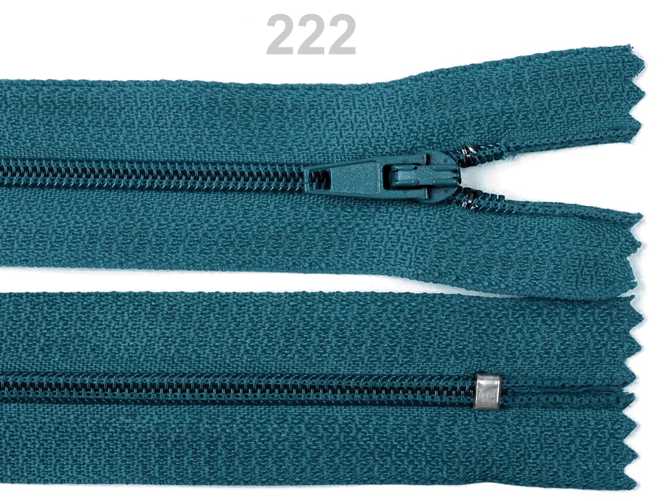 Fermoar spiralat nedetasabil, lungime 18 cm ST270224