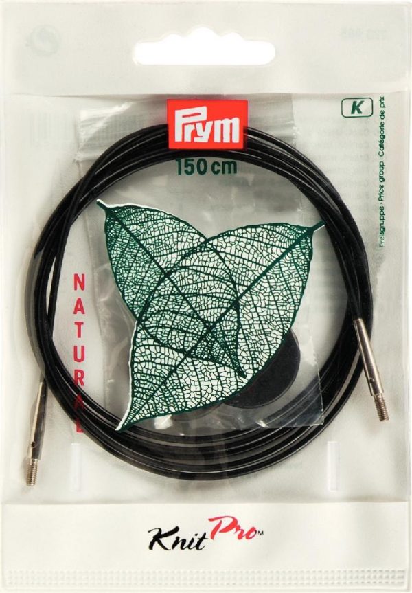 Cablu andrele circulare Natural, Natural, dim 150 cm