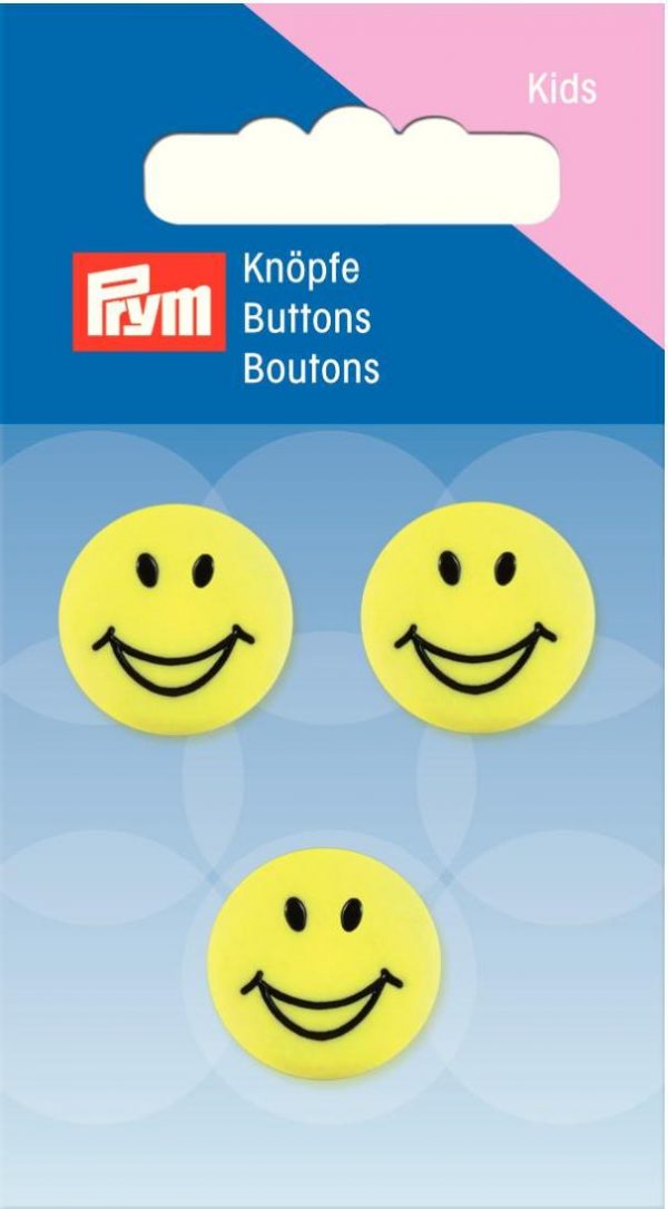 Nasturi in forma de zambet, galben, 18 mm