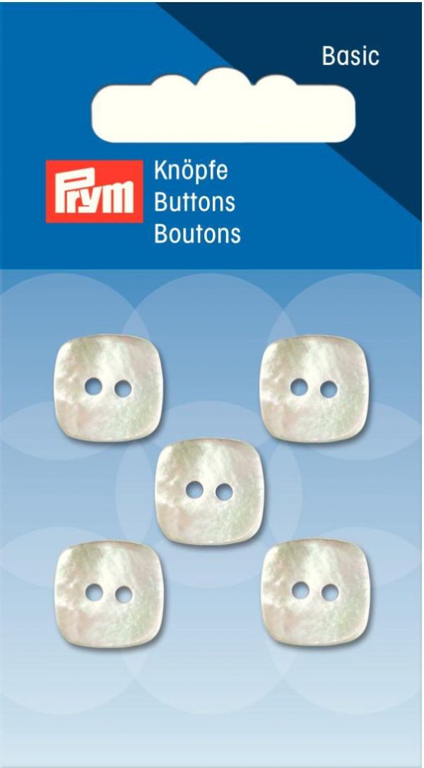 Nasture cu doua gauri, in forma de patrat, 13 mm