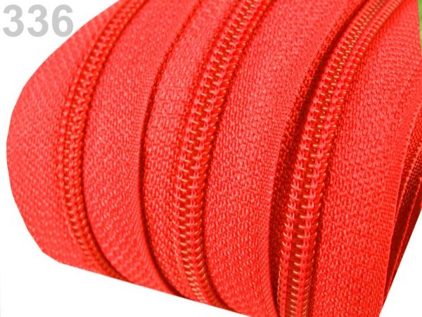 Fermoar spiralat metraj, cursor ASIC, latime spirala 3 mm