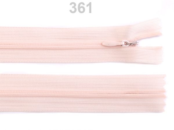 Fermoar ascuns nedetașabil, lungime 55 cm 270388