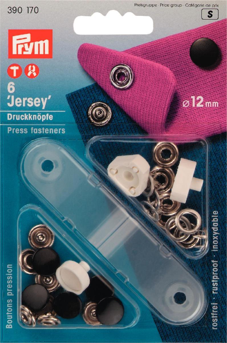 Calota capse Jersey, din alama, negre, 12 mm
