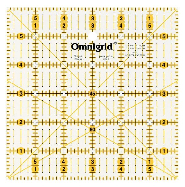 Rigla universal cu scala de 6 x 6 inch, unghi