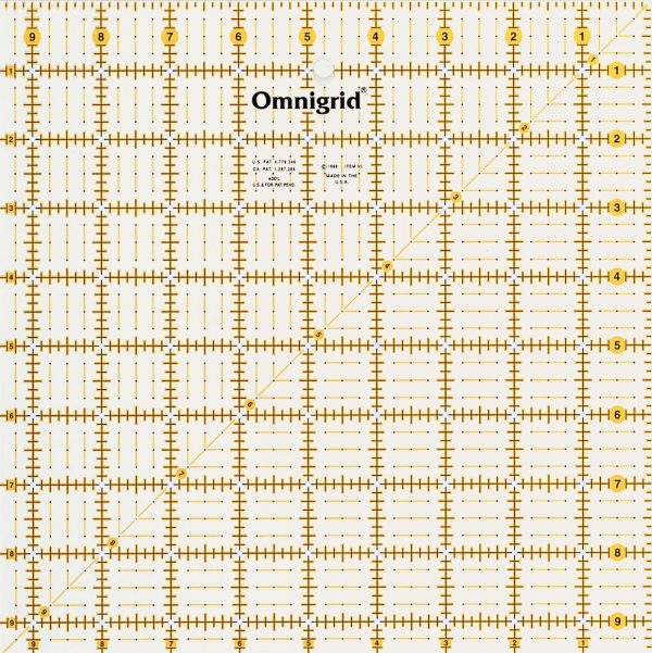 Rigla universala cu scala de 9,5 x 9,5 inch