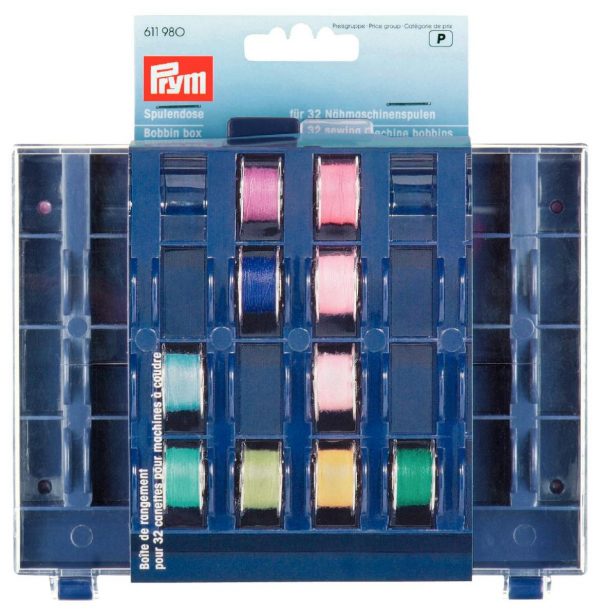 Cutie pentru 32 de bobine, 3 x 13 x 16 cm