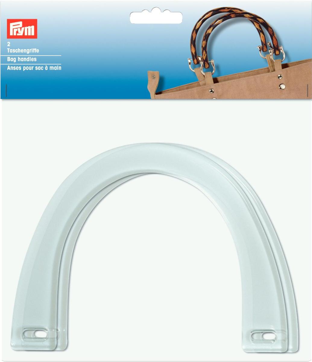 Manere de geanta Nina, transparente