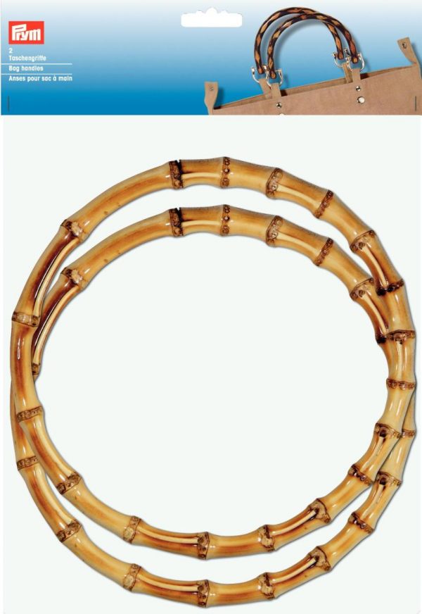 Manere de geanta bambus Keiko, natural