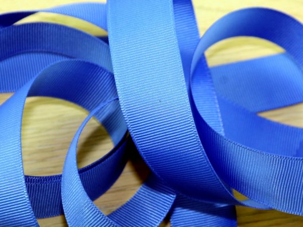 Banda decor striatii, nlbastru otel, 26 mm