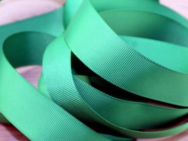 Banda decor striatii, verde, 38 mm