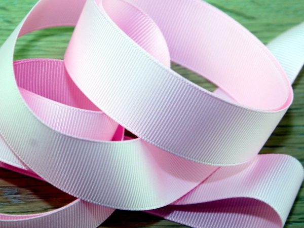 Banda decor striatii, roz, 38 mm