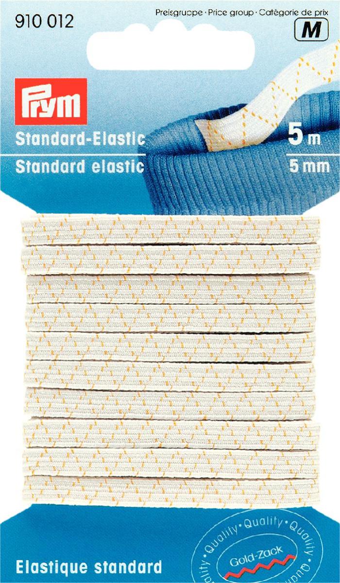 Elastic Standard, alb, 5 mm
