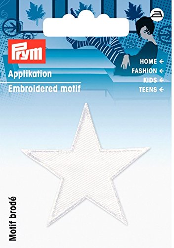 Petic termoadeziv stele, alba