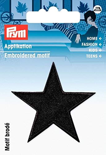 Petic termoadeziv stele, neagra