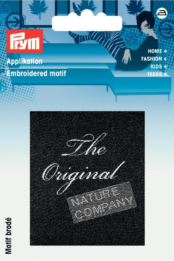 Petic termoadeziv eticheta The original, neagra