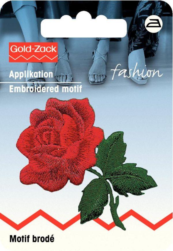 Petic termoadeziv trandafir