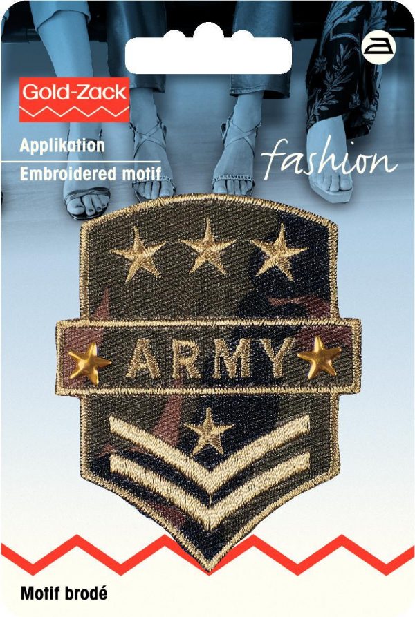 Petic termoadeziv Military