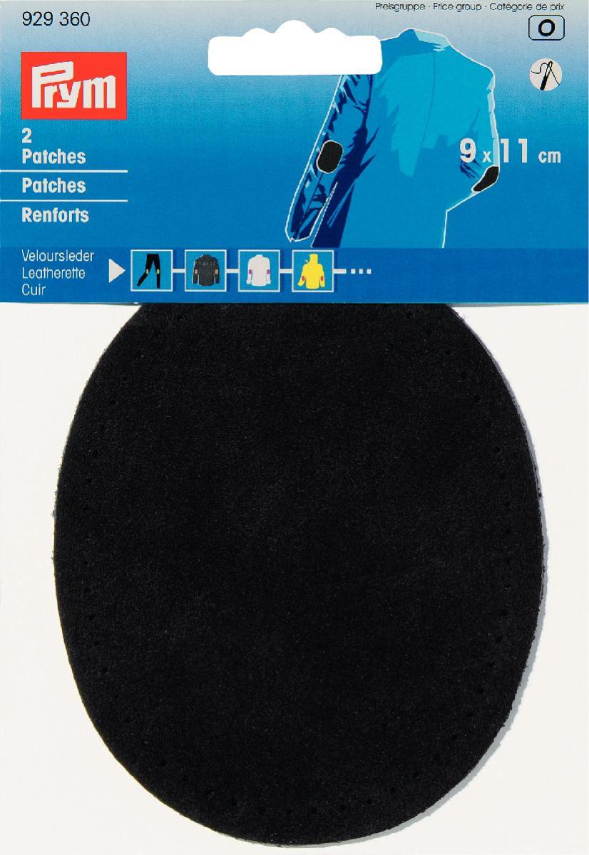 Petic imitatie piele, fixare prin coasere, gri, 9 x 11,0