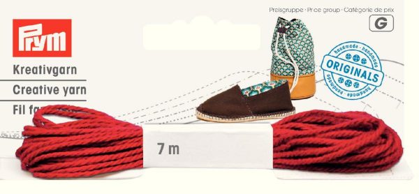 Fire cusut espadrile, rosii (model nou)