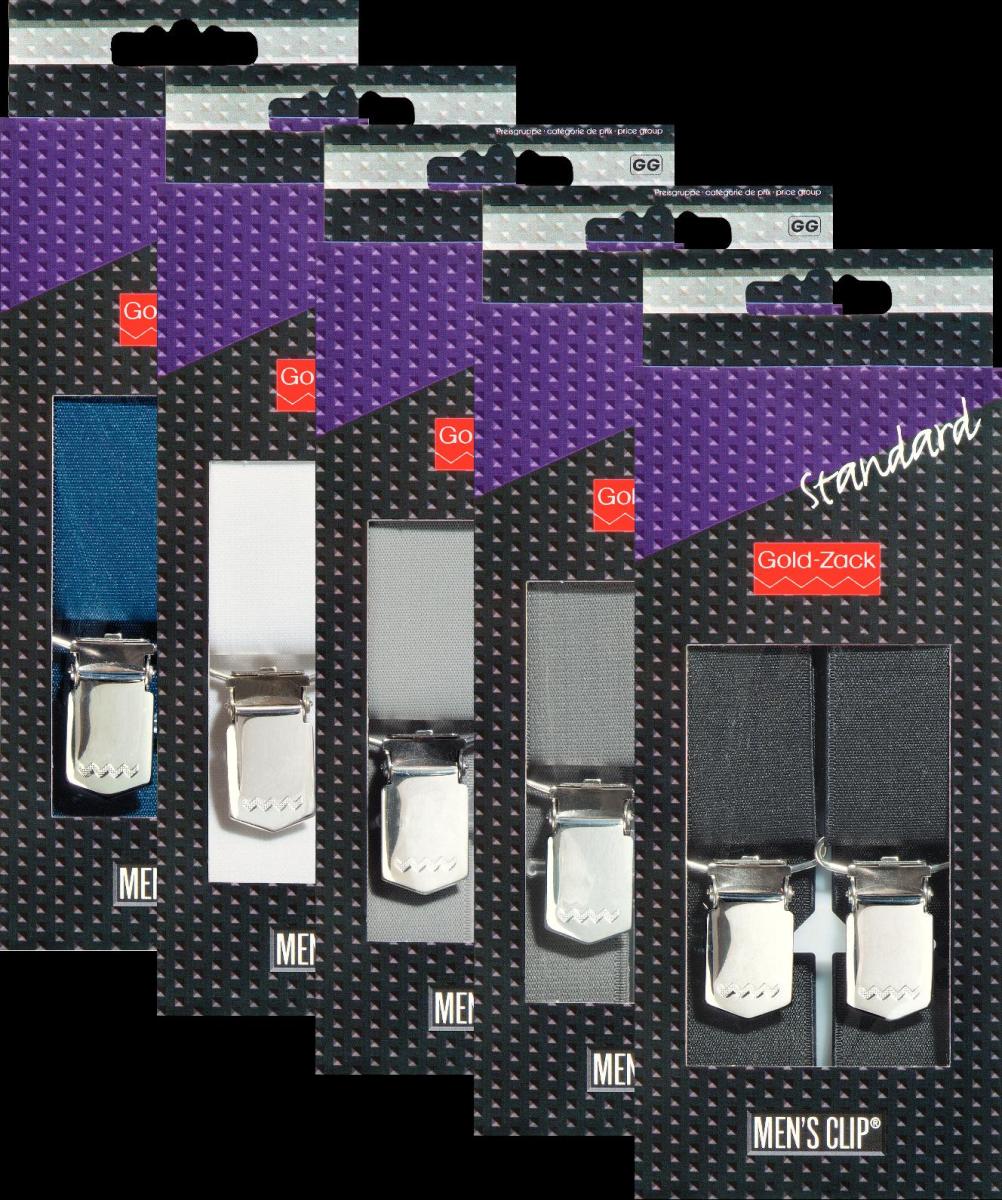 Set 10 perechi bretele pantaloni – XL 125cm/30mm