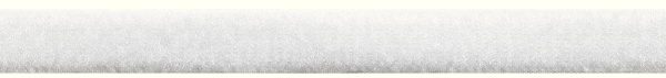 Banda Velcro (arici), doar puf, alba, 20 mm, 25 m