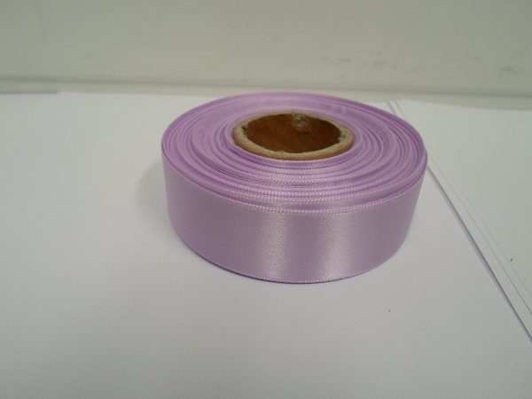 Panglica satin, mov pal, 3 mm, 50 m