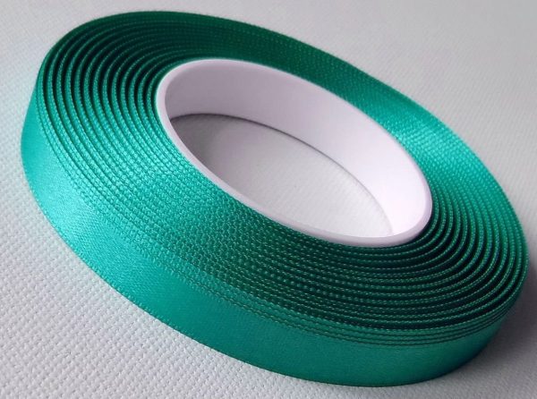 Panglica satin, turquoise, 25 mm, 25 m