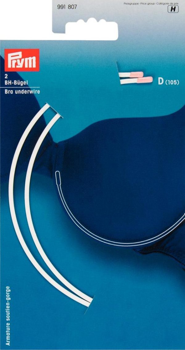 Sarme (Balene) cupa sutien albe, marimea D (105)