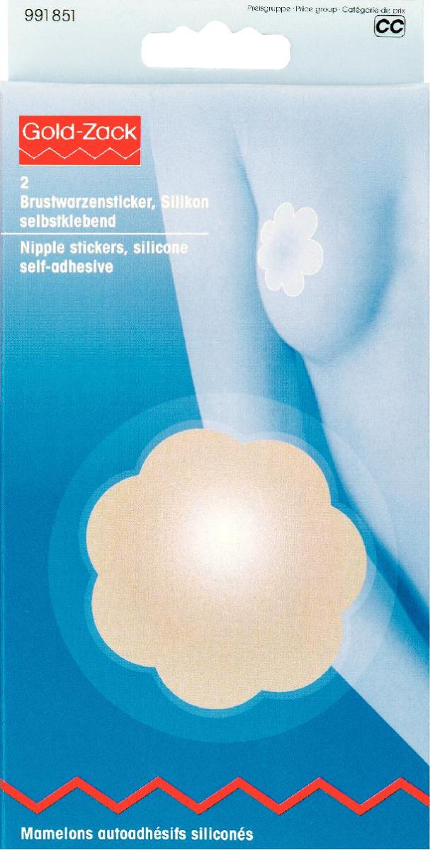Autocolante mamelon din silicon, crem