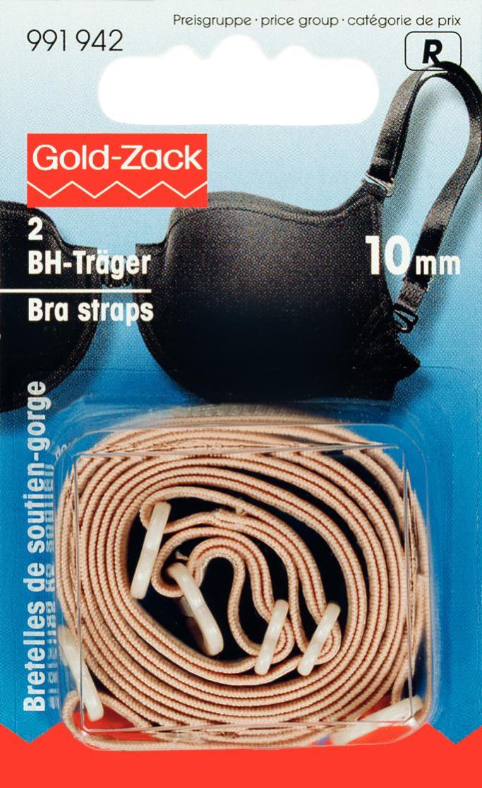 Curele/bretele sutien, crem, 10 mm