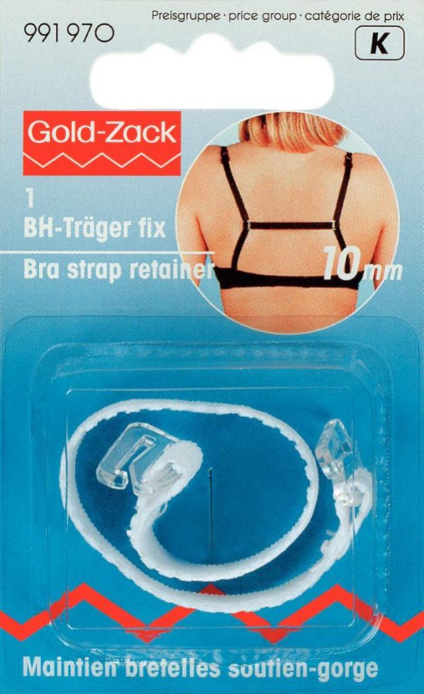 Fixator pentru sutien, alb, 10 mm