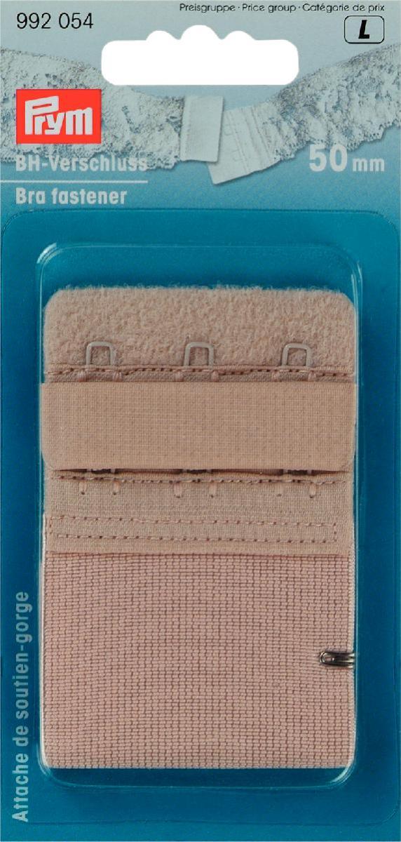 Clema sutien, ajustabila 2 moduri, protectie piele, crem, 50 mm