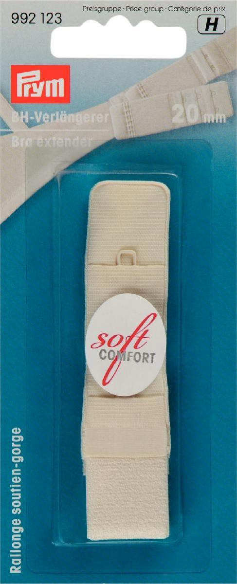 Prelungire sutien 20 mm, 3 x 1 carlig, sampanie