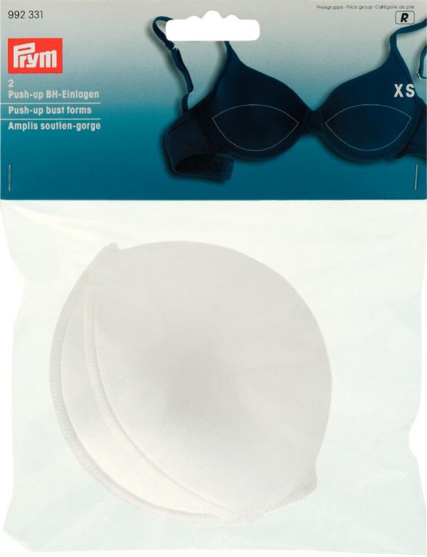 Cupe cu push-up, marimea XS, albe