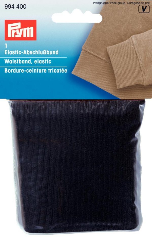 Betelie elastica tricotata, negru