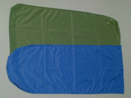 Husa terilena verde 1450x600x450mm Maxi