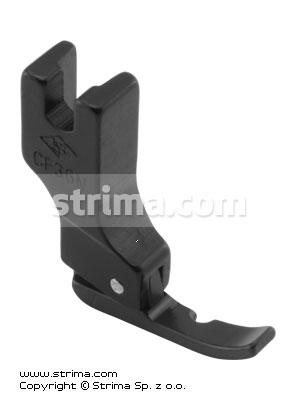 Piciorus teflon, dreapta,ingust, talpita cu latime 4.6mm CF36N