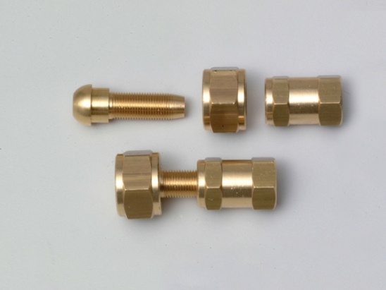 Set 3 fitinguri furtun teflon aburi cu tesatura inox 3/8"