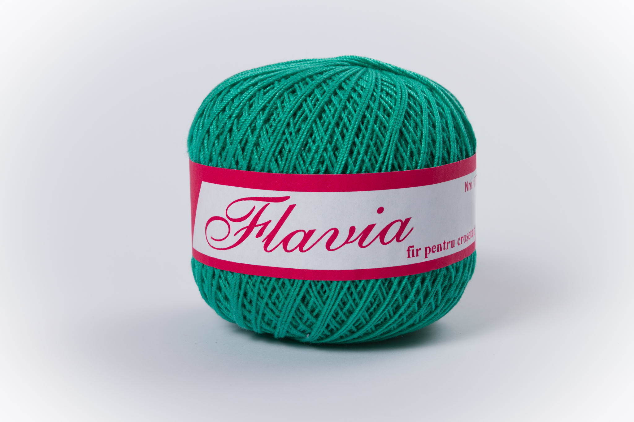 Fire de crosetat bumbac Flavia vernil 1249