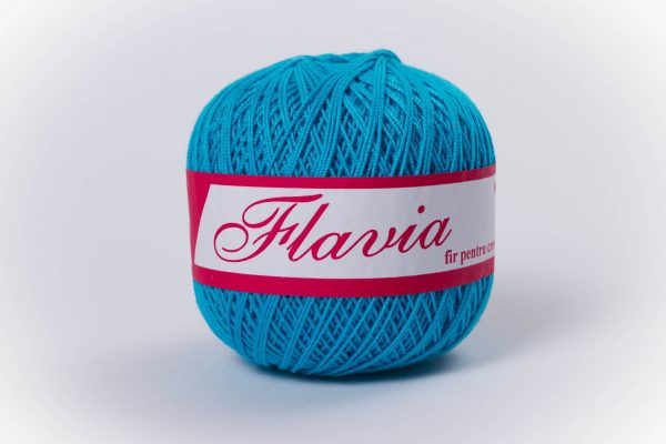 Fire de crosetat  bumbac Flavia turcoaz 94