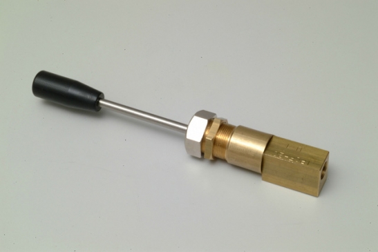 Piston pneumatic actionare manuala 2 cai ata 1/8"