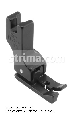 Piciorus compensator teflon, ingust, 1.6mm, stanga, tricotaje fine LF1/16NK [PF221N 1/16]